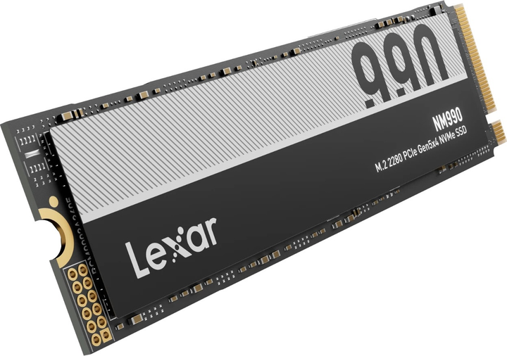 Dysk SSD Lexar NM990 4TB M.2 NVMe PCIe 5.0 x4 3D NAND TLC (LNM990X004T-RNNNG) - obraz 3