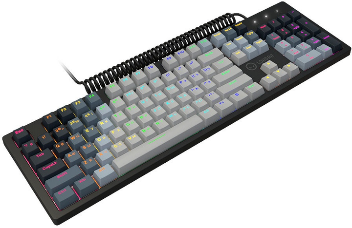 Клавіатура дротова Lorgar Azar 514 RGB USB White (LRG-GK514W-RU) - зображення 2