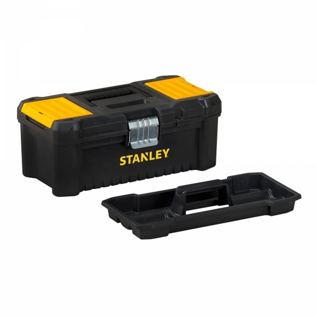 Ящик для інструментів Stanley 125 з органайзером, металевий замок (3253561755156) - зображення 2