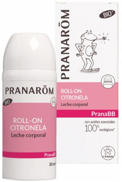Репелент у кульці Pranarom Bio Baby Roll-On Citronella 30 мл (5420008519109) - зображення 1