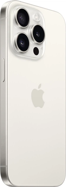 Мобільний телефон Apple iPhone 15 Pro 128GB White Titanium e-SIM