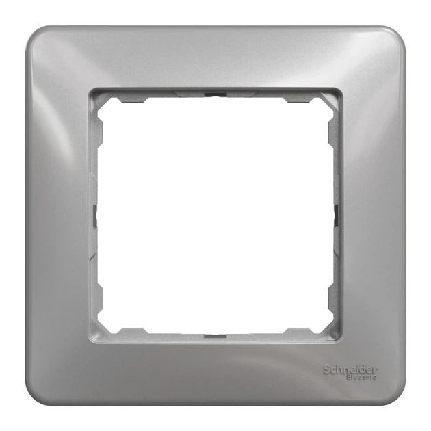 Рамка Schneider Electric Sedna Design одноместная алюминий SDD313801 - изображение 5