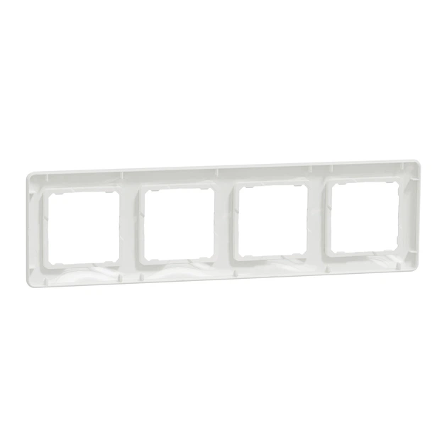 Рамка Schneider Electric Sedna Design четырёхместная белая SDD311804 - изображение 8