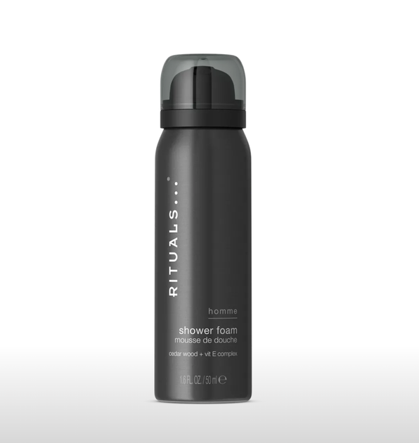 Міні Чоловічий гель для душу Rituals Homme 50 мл - Фото 1 Міні Чоловічий гель для душу Rituals Homme 50 мл - зображення 1