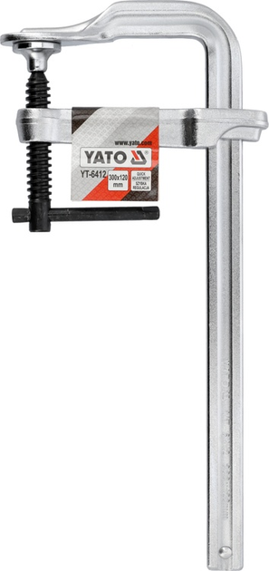 Ścisk stolarski kuty YATO 300 x 120 mm (YT-6412) - obraz 3