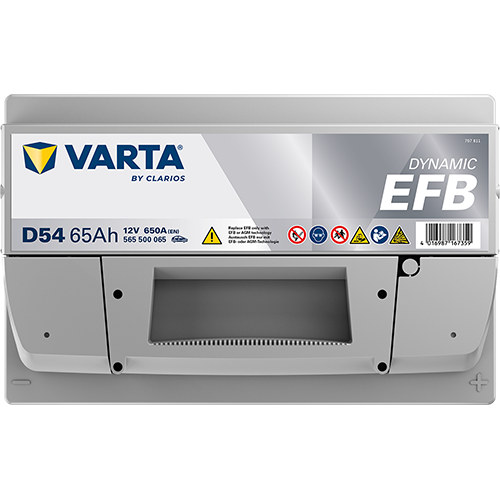 Автомобильный аккумулятор Varta Blue Dynamic EFB START-STOP 65AhH Ев (-/+) D54 (650EN) (565500065) - изображение 3