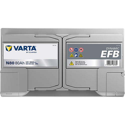 Автомобільний акумулятор Varta Blue Dynamic 80А Ев (-/+) N80 (800EN) (580500080) - зображення 3