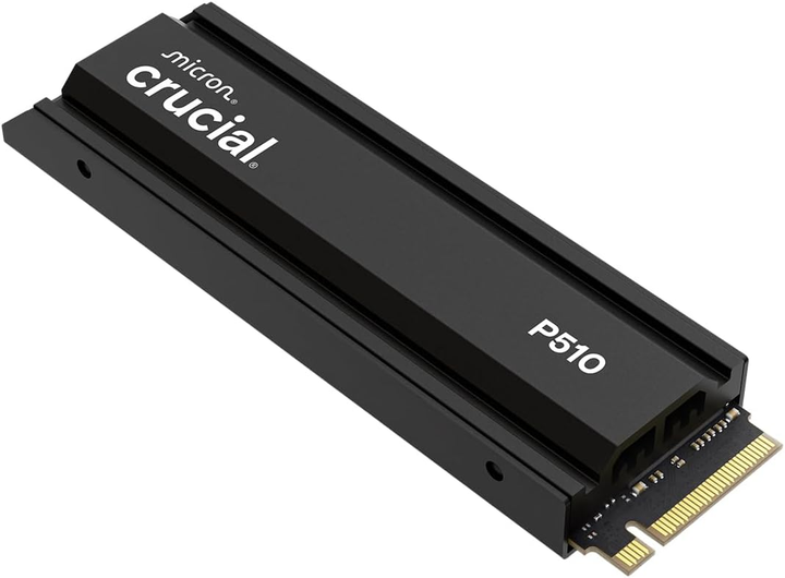 SSD диск Crucial P510 2TB M.2 2280 NVMe PCIe 5.0 4x 3D NAND TLC with Heatsink (CT2000P510SSD5) - зображення 5