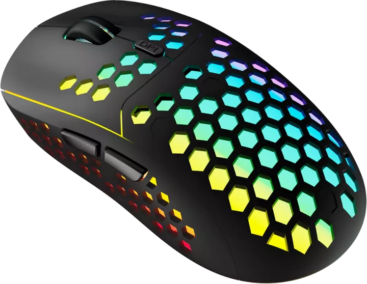 Мышь Canyon Haster GMW-18 Gaming Wireless Black (CND-SGMW18) - Фото 4 Мышь Canyon Haster GMW-18 Gaming Wireless Black (CND-SGMW18) - изображение 4