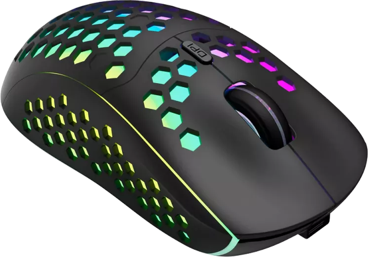 Мышь Canyon Haster GMW-18 Gaming Wireless Black (CND-SGMW18) - Фото 5 Мышь Canyon Haster GMW-18 Gaming Wireless Black (CND-SGMW18) - изображение 5