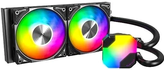 Chłodzenie wodne Montech HyperFlow ARGB 240 Black (HYPERFLOW ARGB 240 (B)) - obraz 1