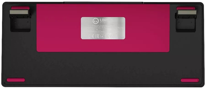 Клавіатура бездротова Lorgar RGB USB/Wireless Black (LRG-KBP7075W-BK-US) - зображення 8