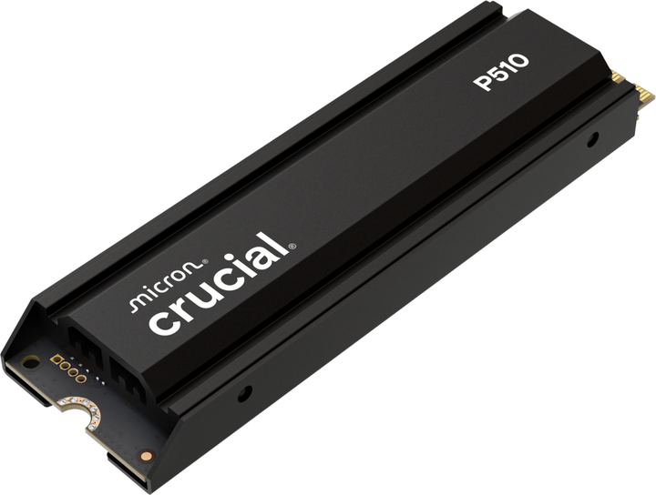 SSD диск Crucial P510 2TB M.2 2280 NVMe PCIe 5.0 4x 3D NAND TLC with Heatsink (CT2000P510SSD5) - зображення 4