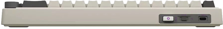 Клавіатура бездротова Lorgar RGB USB/Wireless Beige (LRG-KBP70MW-RT-US) - зображення 4