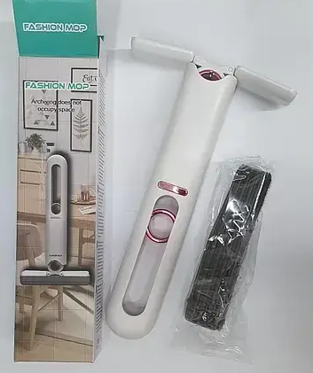 Мини швабра с автоотжимом Mini Mop LY 42 портативная для мытья окон и удаления пыли - изображение 5