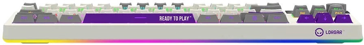 Клавіатура бездротова Lorgar TKL RGB USB/Wireless Beige (LRG-KBP70TKLW-RT-US) - зображення 5