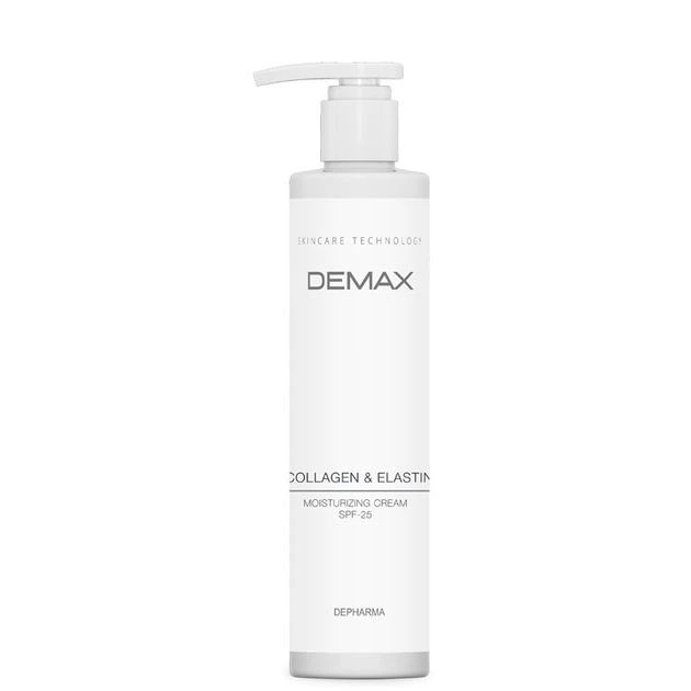 Увлажняющий дневной крем с коллагеном и эластином SPF 25 Moisturizing Cream SPF 25 Demax 150 мл - Фото 1 Увлажняющий дневной крем с коллагеном и эластином SPF 25 Moisturizing Cream SPF 25 Demax 150 мл - изображение 1