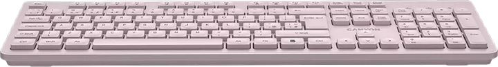 Клавіатура бездротова Canyon HKB-W01 Silent Wireless Beige (CNS-HKBW01BG) - зображення 5