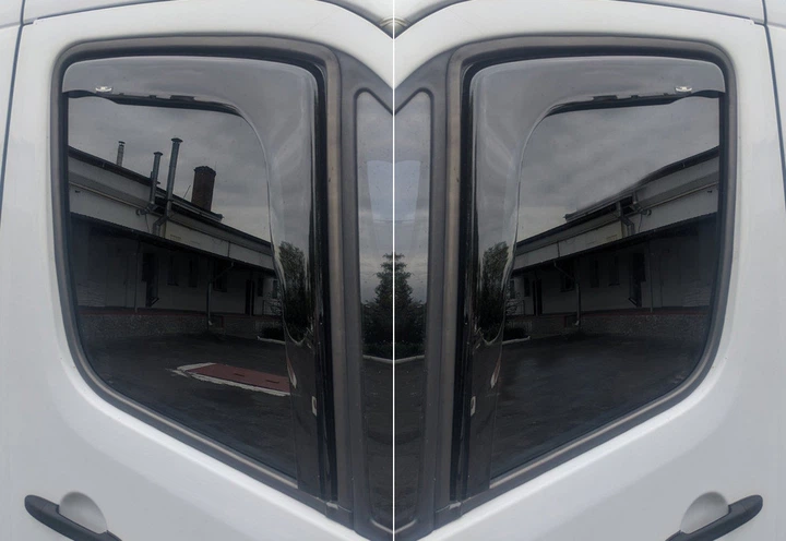 Ветровики для Mercedes Sprinter W906 2006-2018 (2 шт, вставные), Дефлекторы окон Mercedes Sprinter W906 V2 - Фото 8 Ветровики для Mercedes Sprinter W906 2006-2018 (2 шт, вставные), Дефлекторы окон Mercedes Sprinter W906 V2 - изображение 8