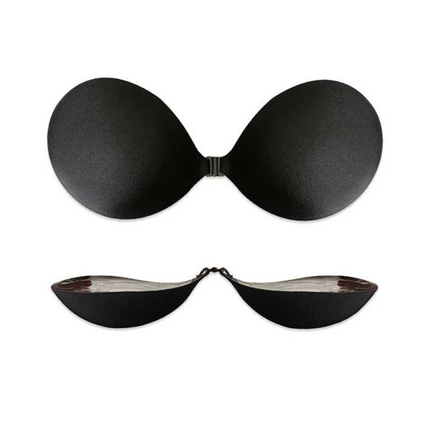 Самоклеючий бюстгальтер невидимка Fly Bra, чорний - Фото 5 Самоклеючий бюстгальтер невидимка Fly Bra, чорний - зображення 5