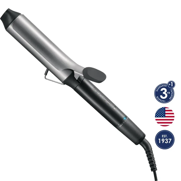 Плойка Remington Pro Big Curl, 56Вт, температурних режимів-8, D-38mm, 140-210С, кераміка, чорний (00116451) - изображение 3