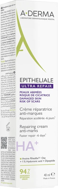 Крем для обличчя та тіла A-Derma Epitheliale Anti-Mark відновлювальний для ослабленої шкіри 40 мл (3282770398632) - зображення 3