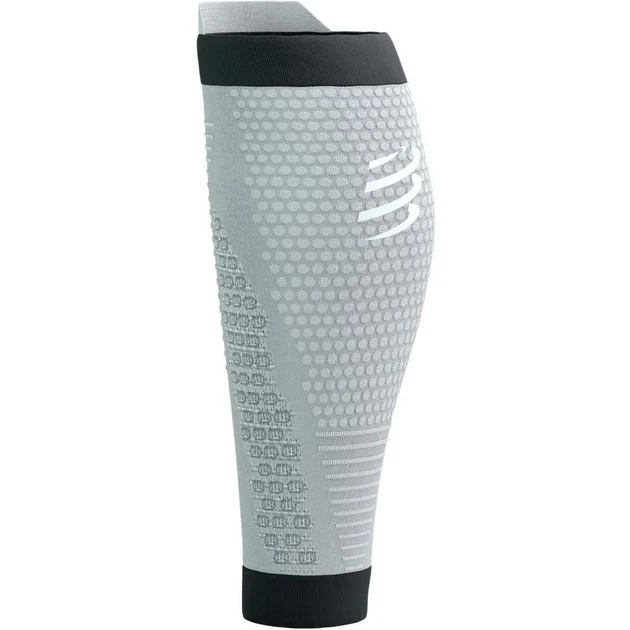 Компрессионные гетры Compressport R2 3.0, Grey Melange/Black, T3 - изображение 3