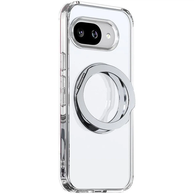 Чехол TPU+PC Aura Fold для Google Pixel 9a Transparent - Фото 2 Чехол TPU+PC Aura Fold для Google Pixel 9a Transparent - изображение 2
