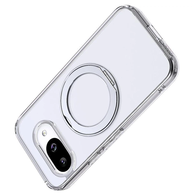 Чехол TPU+PC Aura Fold для Google Pixel 9a Transparent - Фото 4 Чехол TPU+PC Aura Fold для Google Pixel 9a Transparent - изображение 4