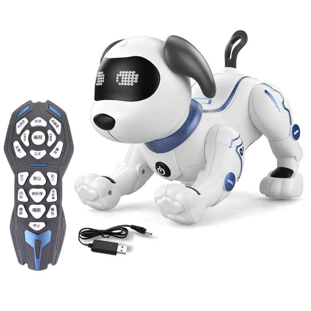 Интерактивная игрушка Собака-Робот SHT K16 White - Фото 2 Интерактивная игрушка Собака-Робот SHT K16 White - изображение 2