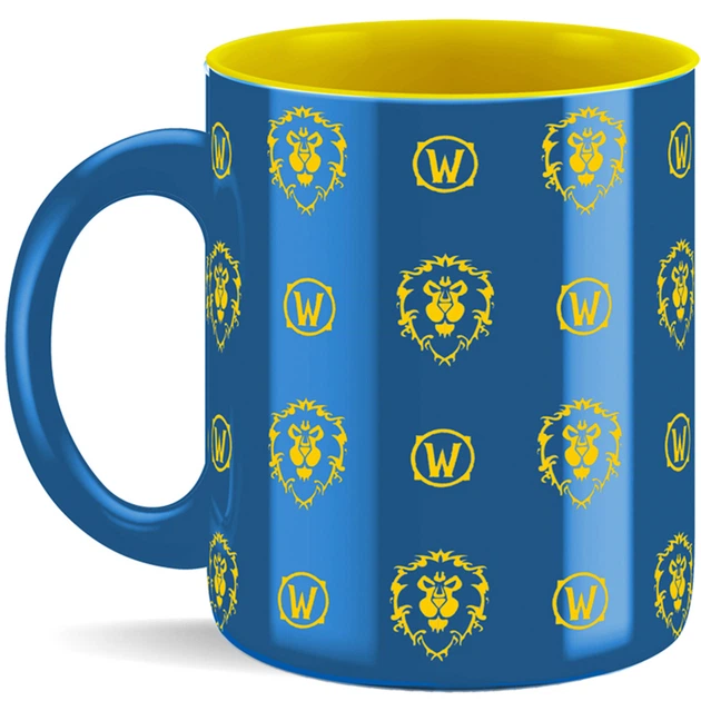 Kubek Blizzard WORLD OF WARCRAFT Wzór Alliance 325 ml (FWWMUG24BKAll0001) - obraz 3
