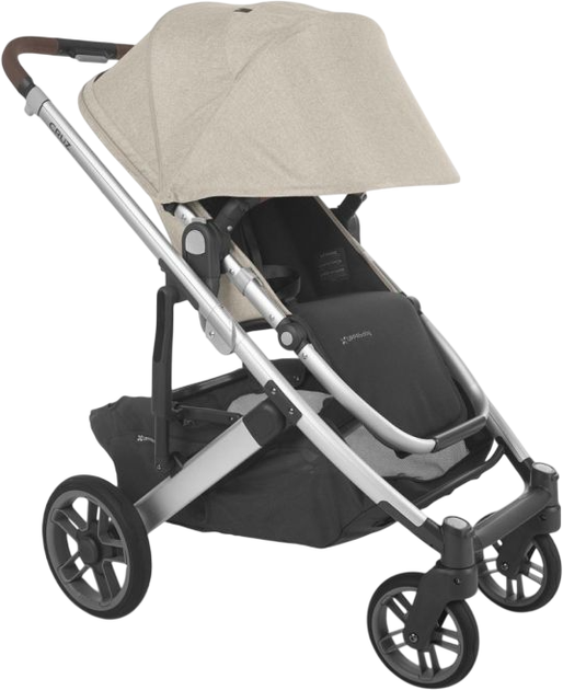 Универсальная коляска 2 в 1 UPPAbaby Cruz V2 Declan Oat Mélange / Silver Frame (810030093411) - изображение 16