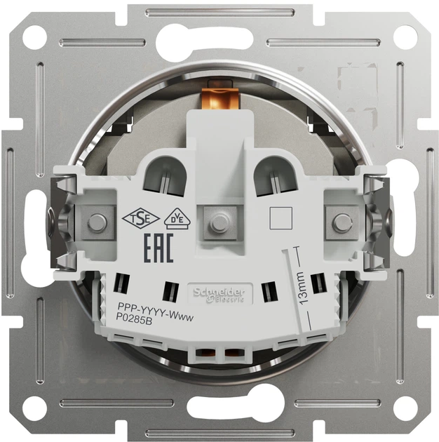 Розетка з кришкою з заземленням Schneider Electric Asfora Бронза EPH3100169 - изображение 2