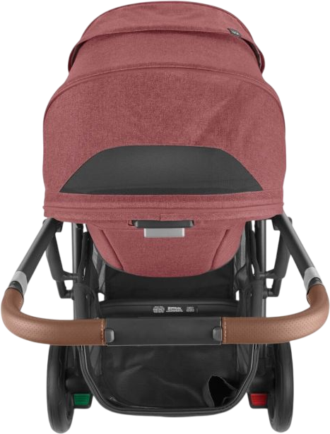 Универсальная коляска 2 в 1 UPPAbaby Cruz V2 Lucy Rosewood Mélange / Carbon Frame (810030098928) - Фото 16 Универсальная коляска 2 в 1 UPPAbaby Cruz V2 Lucy Rosewood Mélange / Carbon Frame (810030098928) - изображение 16