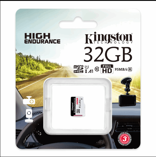 Карта памяти microSDXC Kingston Endurance 32GB Class 10 UHS-I (U1) A1 W-30MB/s R-95MB/s Без адаптера (SDCE/32GB) - Фото 3 Карта памяти microSDXC Kingston Endurance 32GB Class 10 UHS-I (U1) A1 W-30MB/s R-95MB/s Без адаптера (SDCE/32GB) - изображение 3