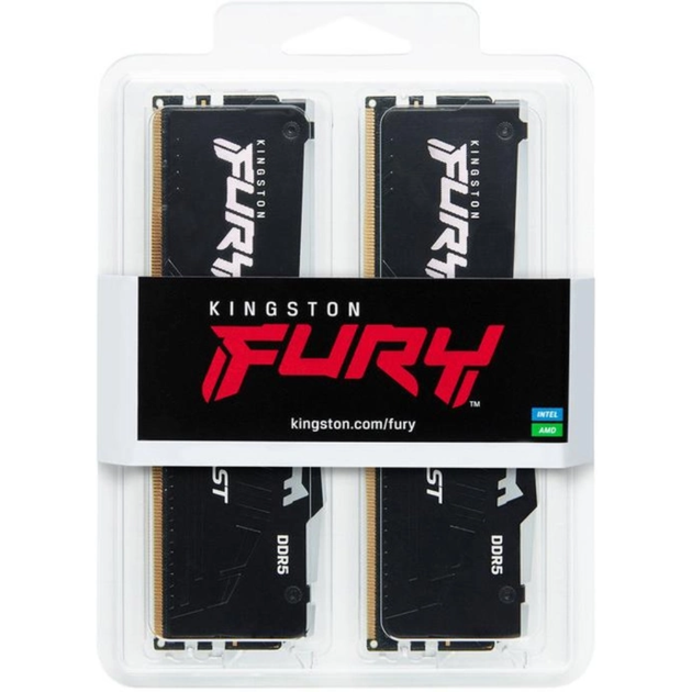 Оперативная память Kingston Fury Beast RGB 2x32ГБ 6000МГц для настольных ПК (KF560C40BBAK2-64) - изображение 5