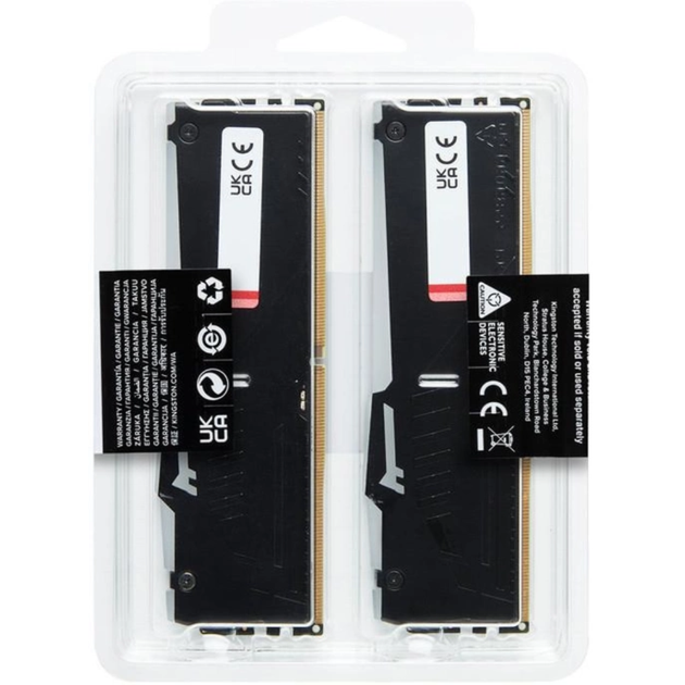 Оперативная память Kingston Fury Beast RGB 2x32ГБ 6000МГц для настольных ПК (KF560C40BBAK2-64) - изображение 6