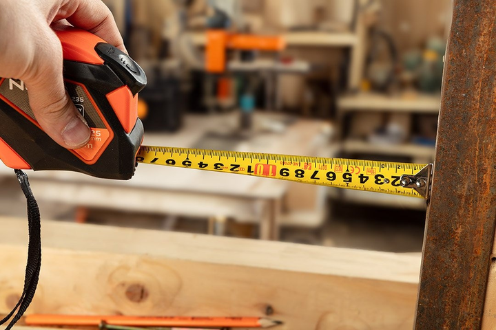 Рулетка NEO Tools сталева 5 м x 25 мм з автоматичним блокуванням, кнопкою зупинки та магнітом 67-233 (5907558499995) - зображення 8