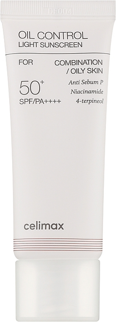 Krem przeciwsłoneczny do twarzy Celimax Oil Control Spf 50 40 ml (8809782559063) - obraz 1