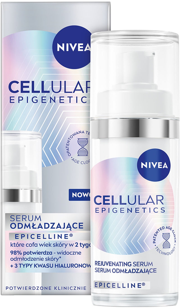 Сироватка для обличчя Nivea Cellular Epigenetics омолоджуюча 30 мл (5900017100869) - зображення 2