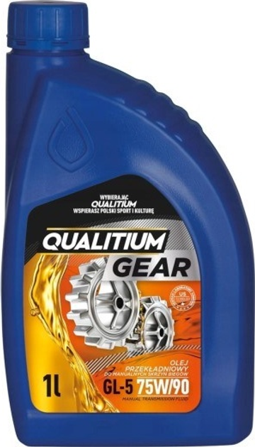 Olej przekładniowy Qualitium Gear 75W90 GL-5 1 l (5906749635464) - obraz 1