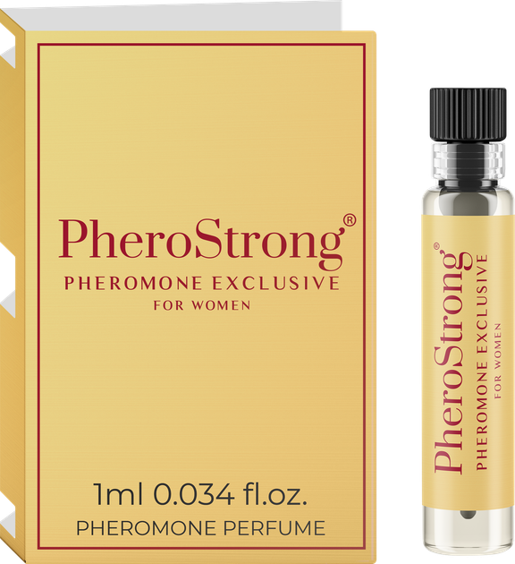 Пробник Духи для женщин PheroStrong Exclusive с феромонами 1 мл (5905669259446) - Фото 1 Пробник Духи для женщин PheroStrong Exclusive с феромонами 1 мл (5905669259446) - изображение 1