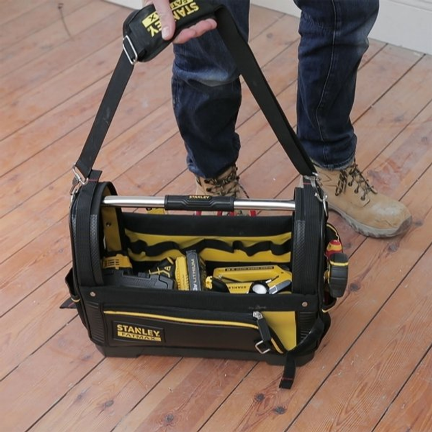 Сумка для інструментів Stanley, відкрита, монтажна (3253561939518) - зображення 6