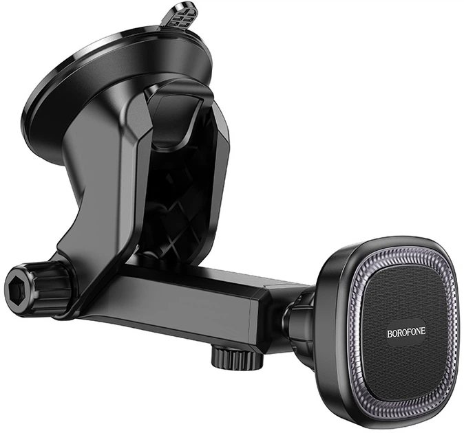Автодержатель для телефона Borofone BH97 NT Ice Magnetic Black (6941991105418) - Фото 2 Автодержатель для телефона Borofone BH97 NT Ice Magnetic Black (6941991105418) - изображение 2