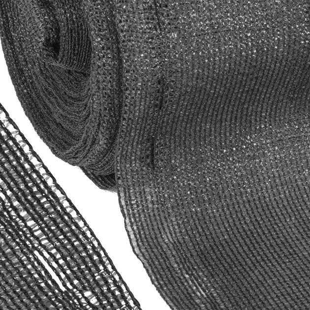 Siatka cieniująca Springos 1.5 x 50 m 185 g/m² Antracytowa (SN0066) - obraz 3