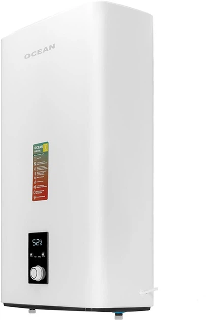 Бойлер Ocean FLAT RZBF80E-2 ET+DT (80л Digital) - зображення 5