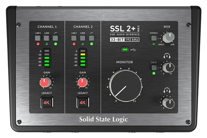 Аудіоінтерфейс SSL 2+ MKII - Фото 1 Аудіоінтерфейс SSL 2+ MKII - изображение 1