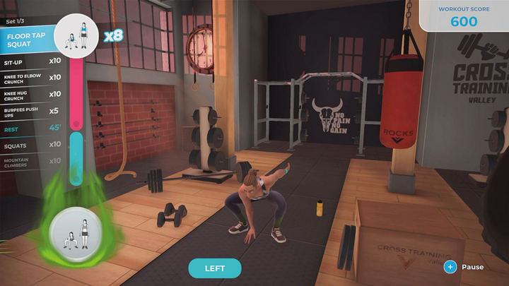 Гра Nintendo Switch Let's Get Fit (Картридж) (4020628672584) - зображення 2