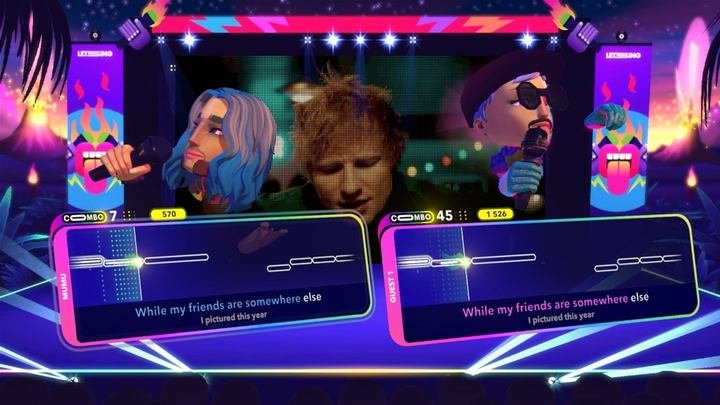 Гра Nintendo Switch Let's Sing 2024 + 2 Mics (Картридж) (4020628611477) - зображення 4