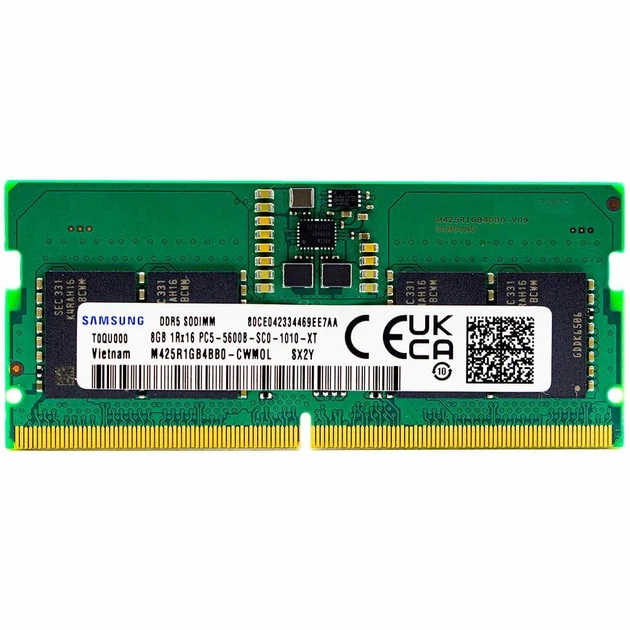 Модуль пам'яті Samsung DDR5 8GB SODIMM DDR5 5600MHz (M425R1GB4BB0